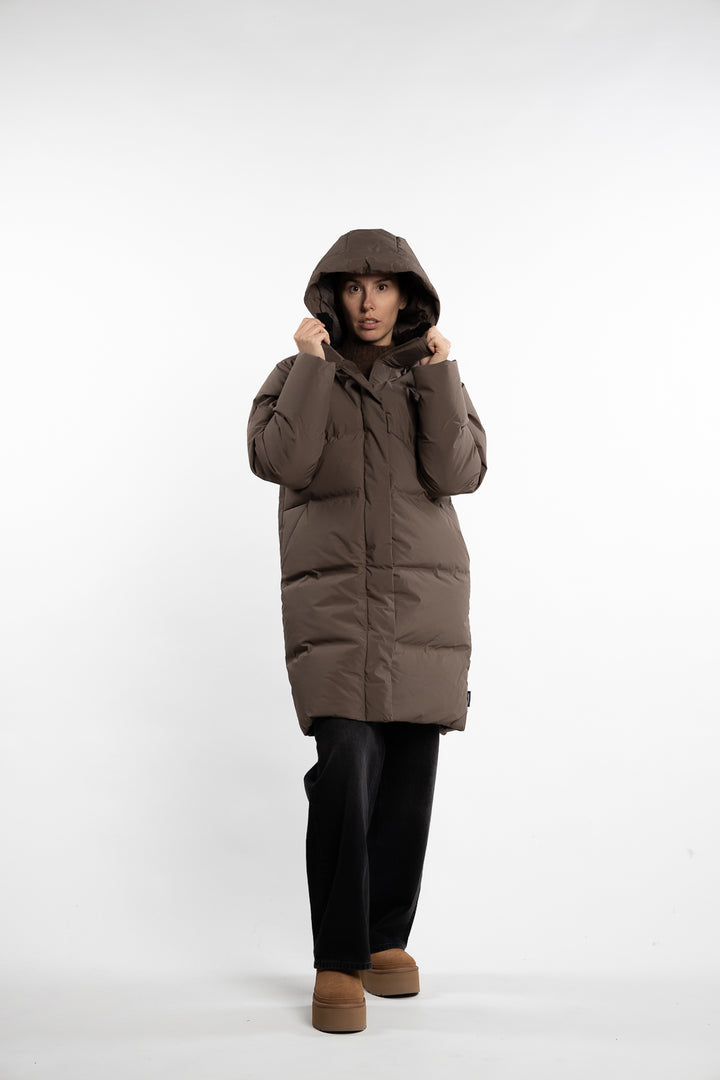 Loen Down Jacket - Taupe