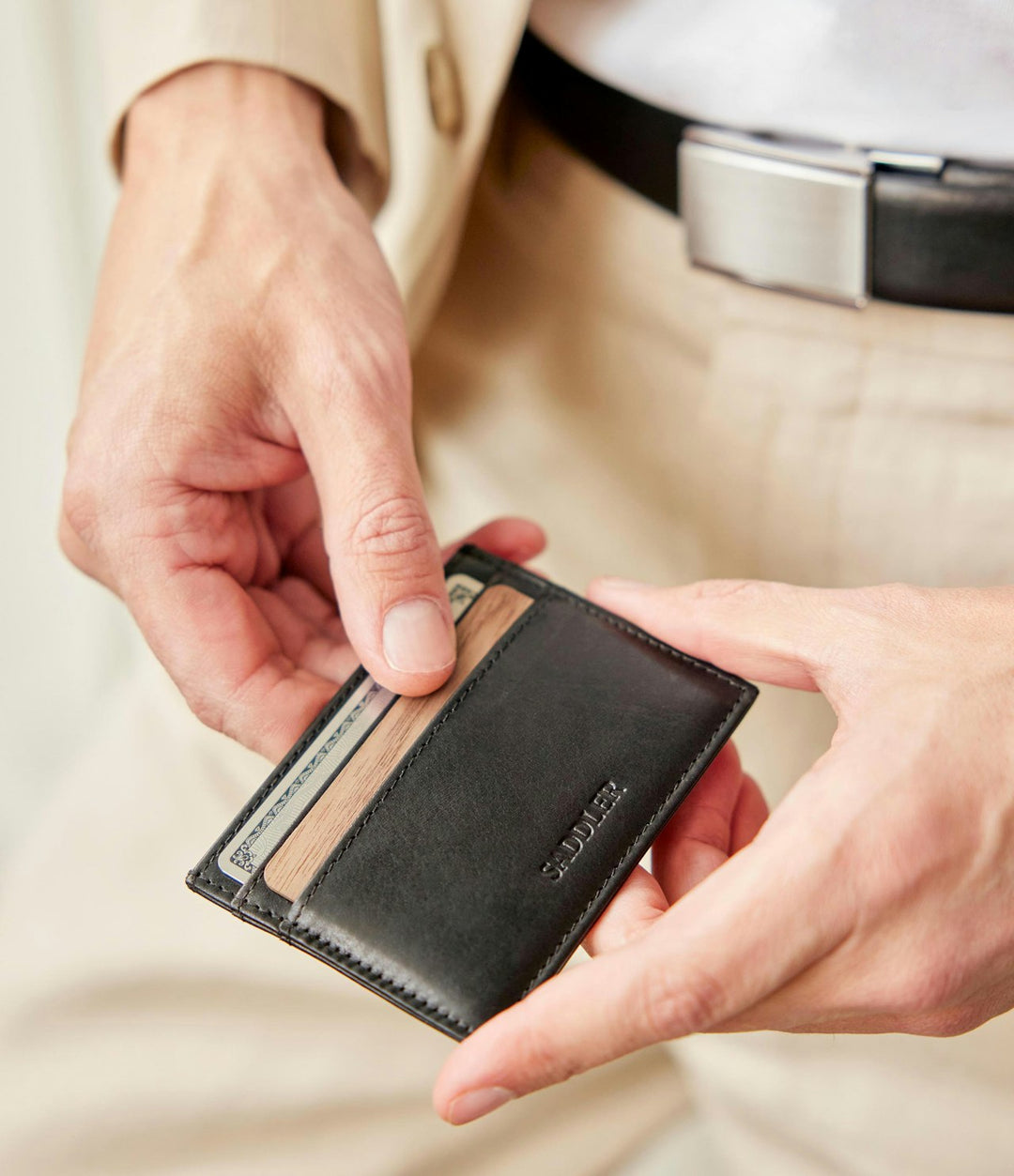 Southalls Card Holder Black