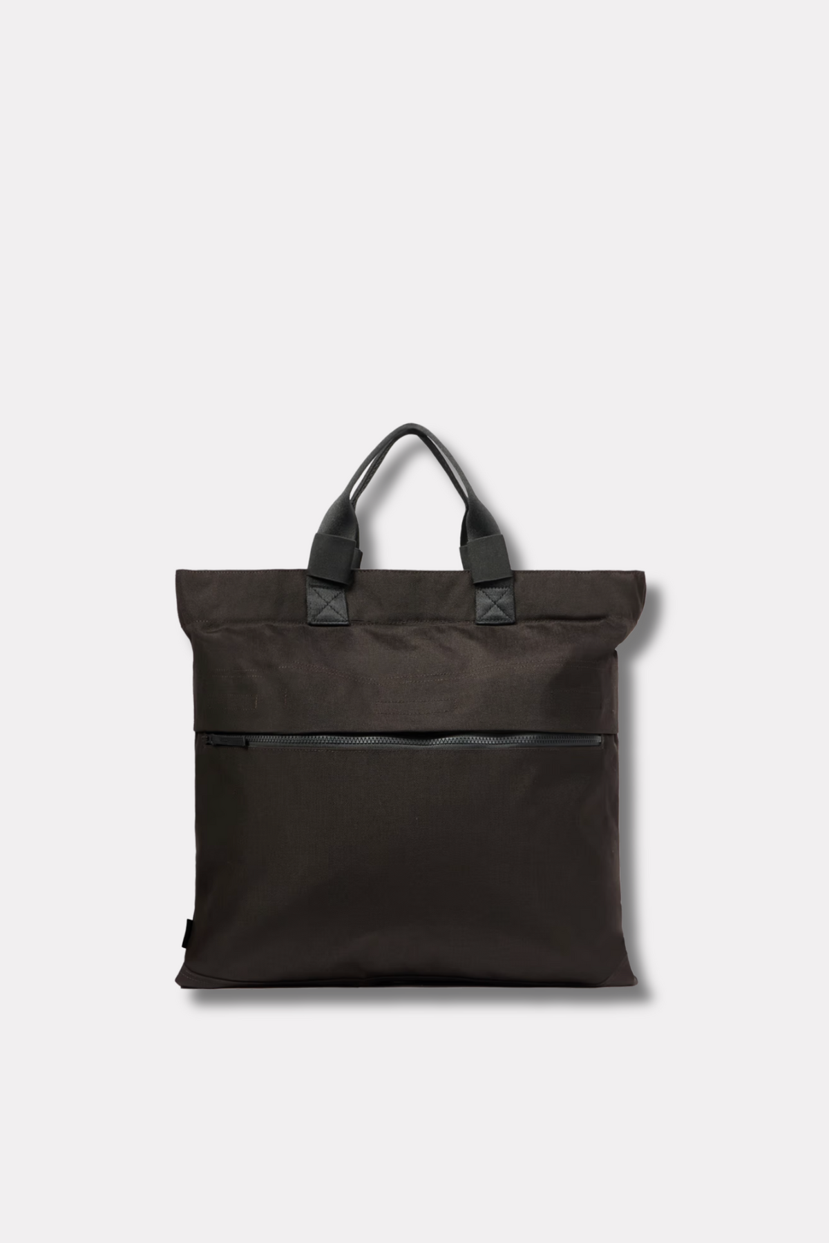 Tote Bag With Multiple Pockets And Shoulder Strap Lead Grey