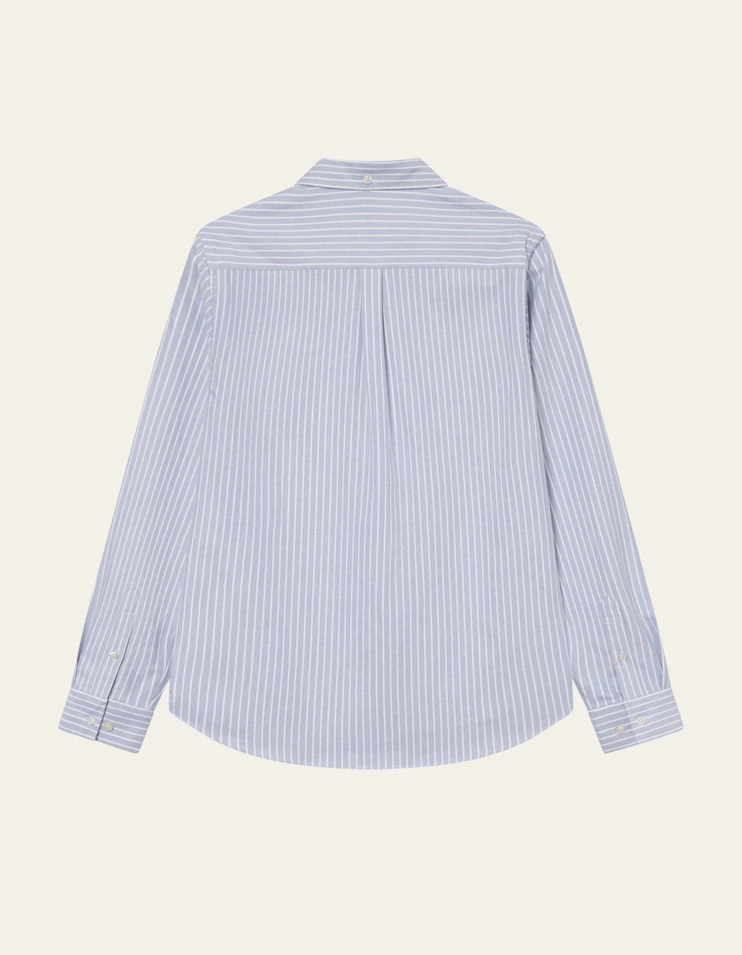 Konrad Striped Oxford Shirt Allure Blue