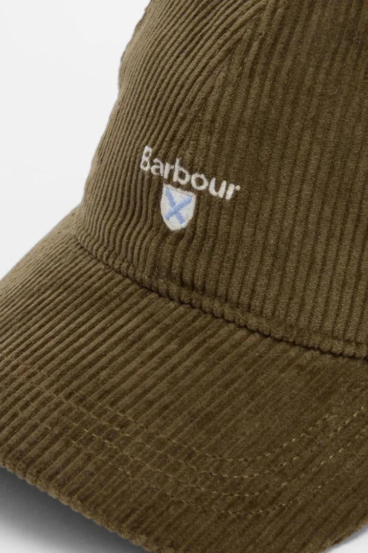 Preston Cord Cap- Olive