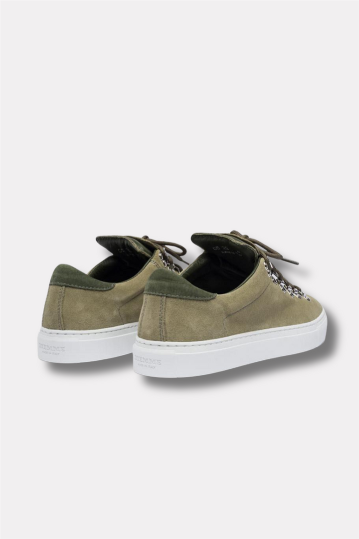 M Marostica Low Olive Suede
