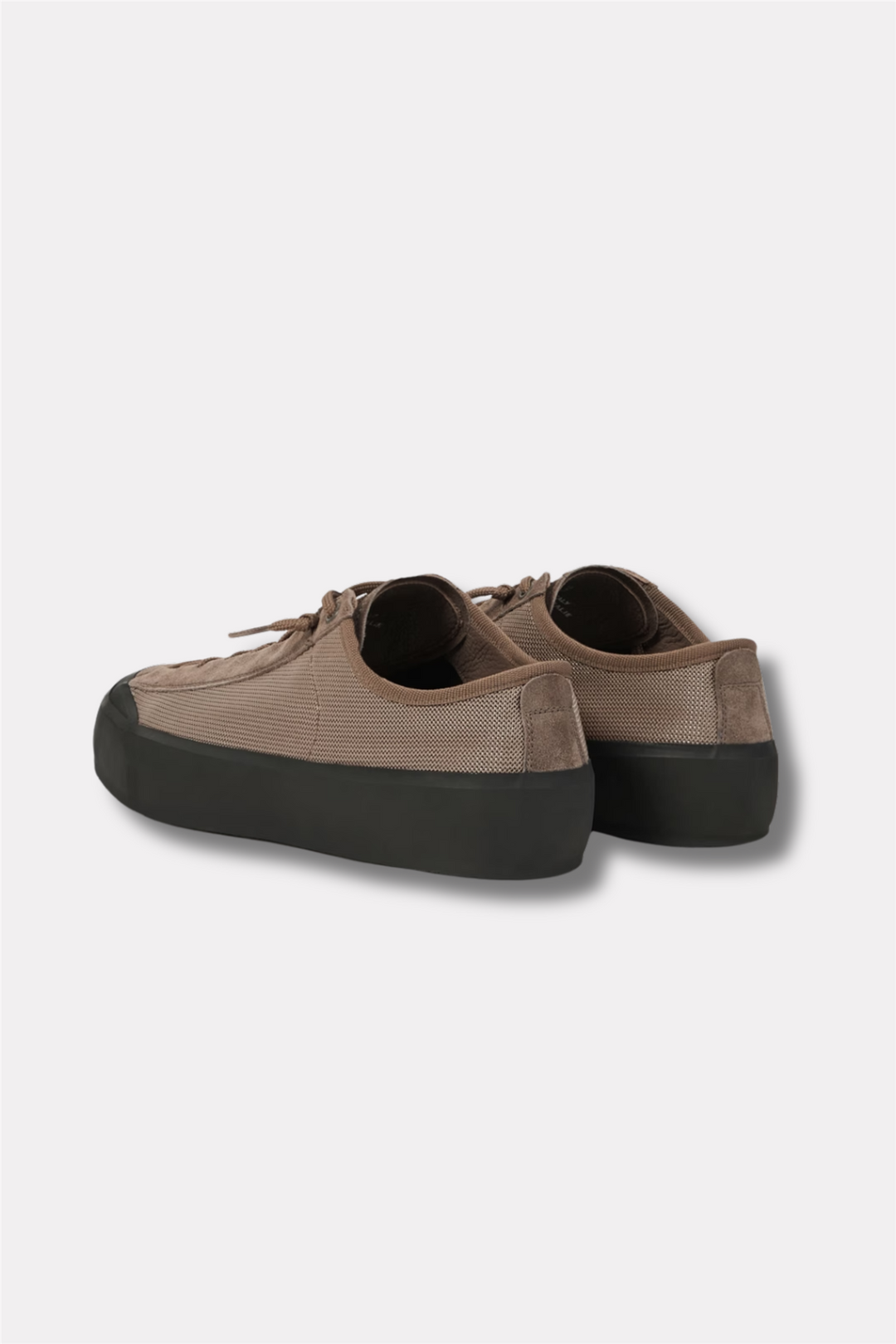 100010 Low-top Trainer With Compass Patch Brown