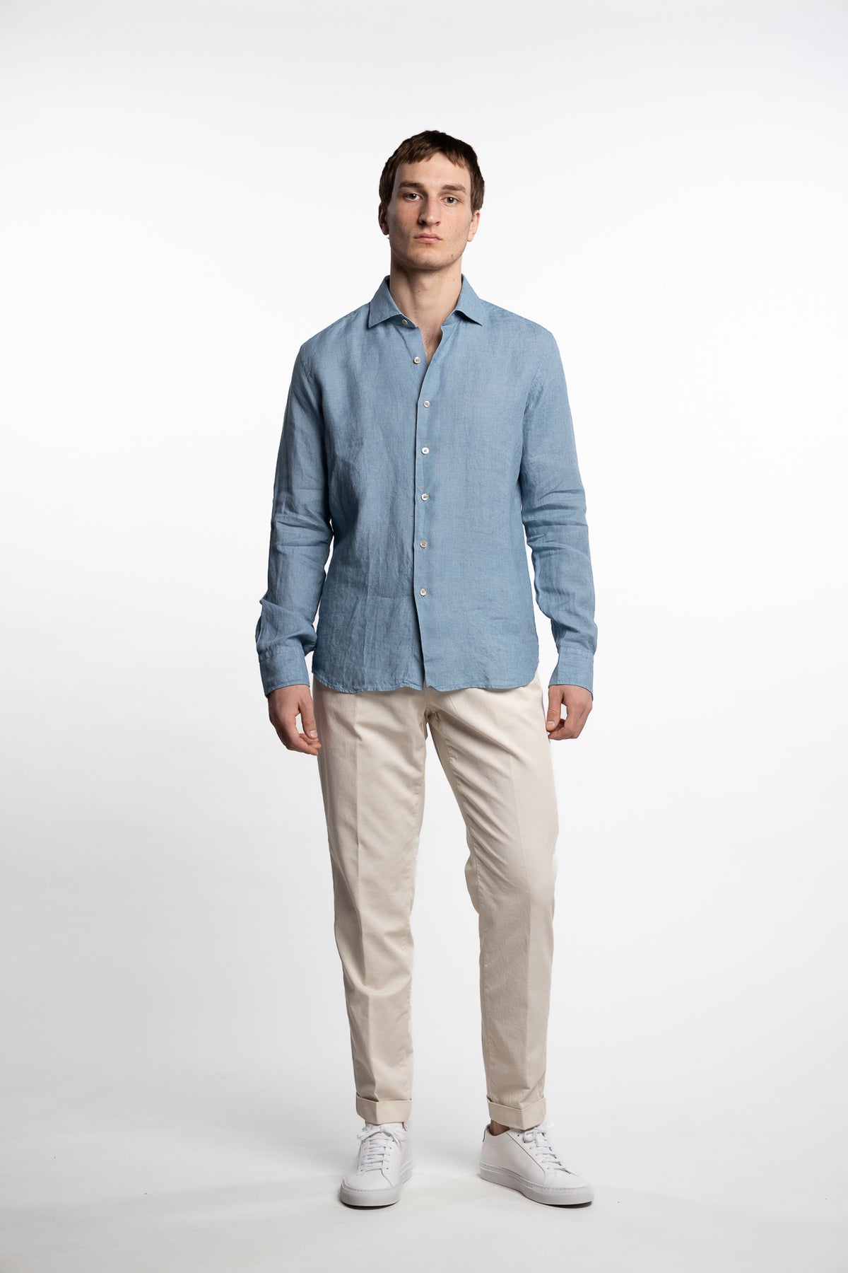 Linen Shirt Blue