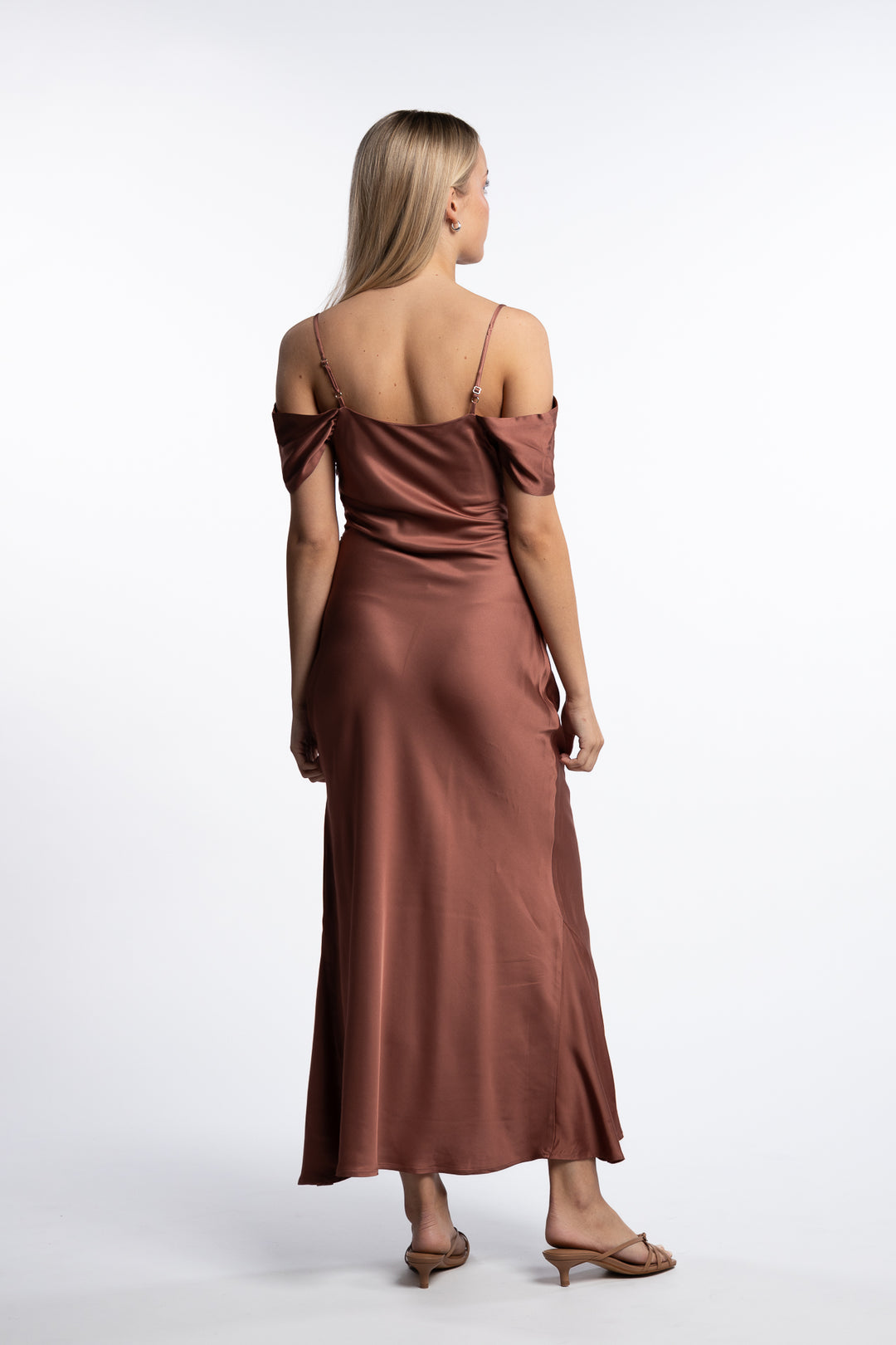 Lyra Dress- Terracotta