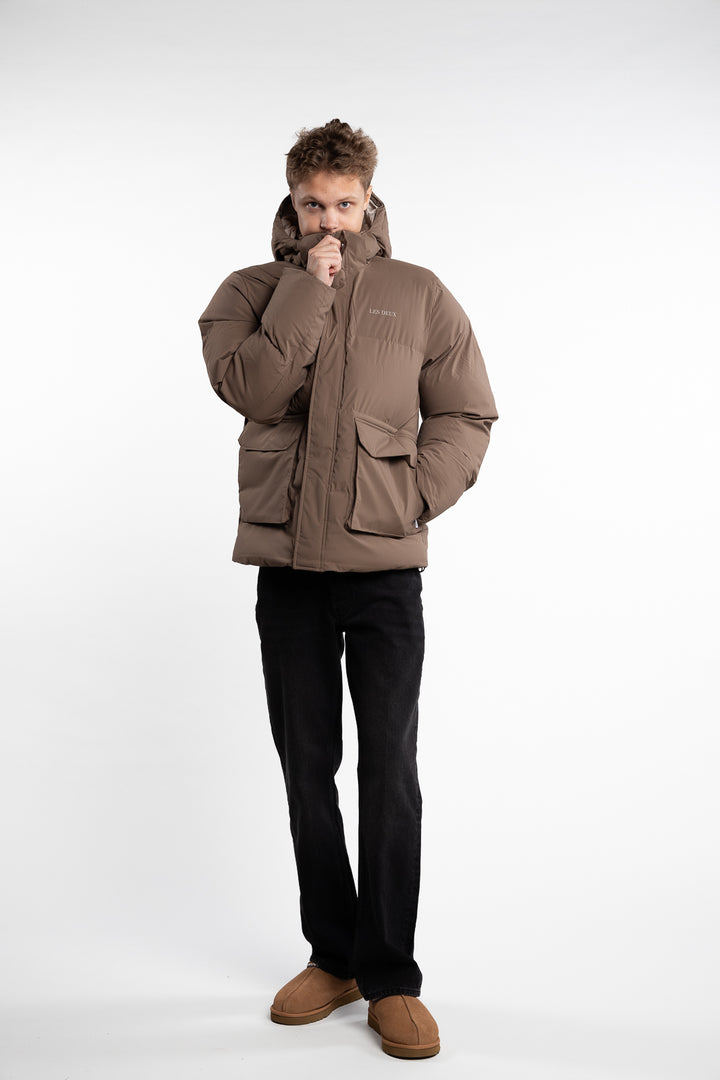 Montreal Puffer Jacket Mountain Grey