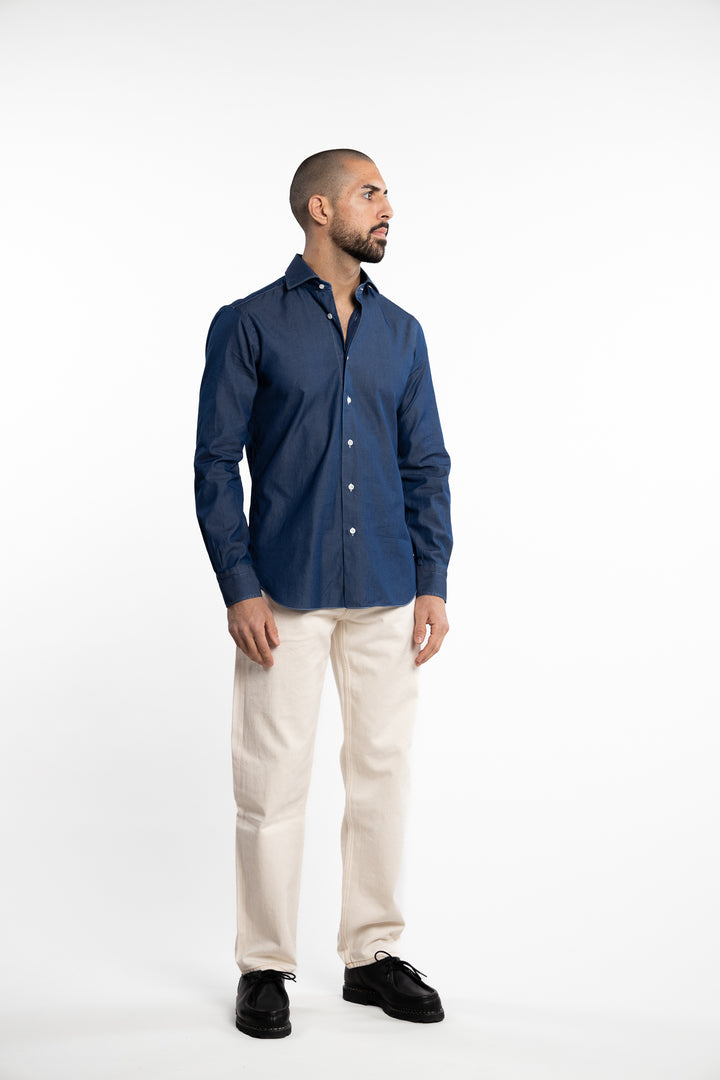 Dandylife Chambray Shirt Scuro