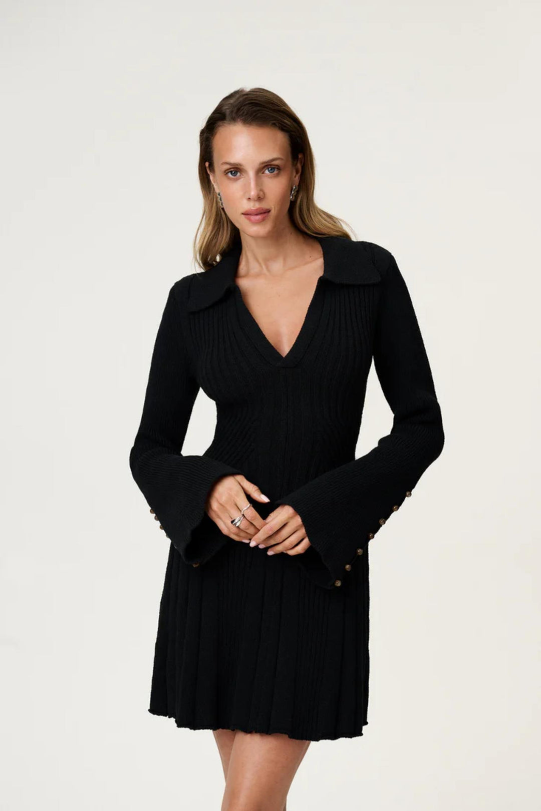 Sondrio Mini Dress- Black