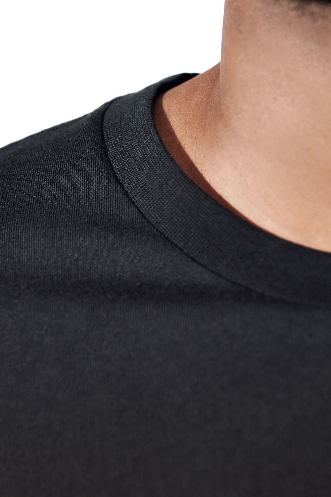Crew Neck Regular Black