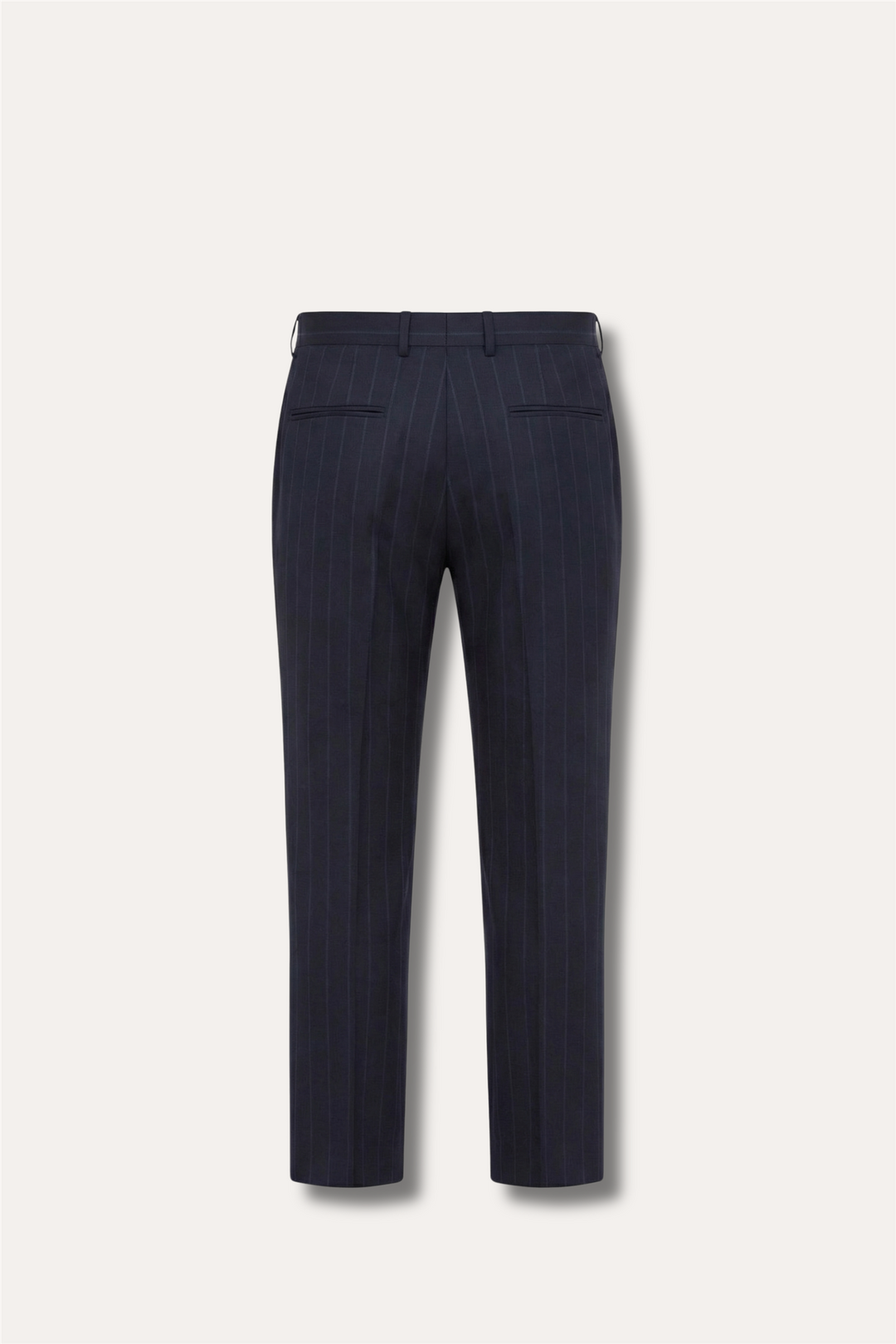 Parma Slim Fit Trousers Pinstripe Navy