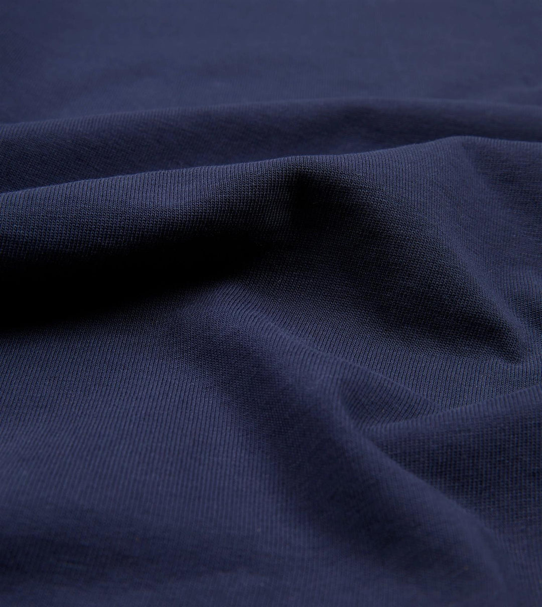 Cotton Crew Neck Hiking T-Shirt Navy