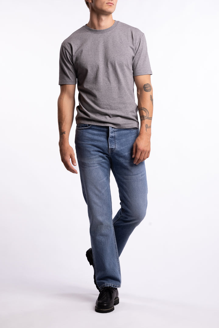 Kai Relaxed Tapered Fit Jeans Japan New Blue
