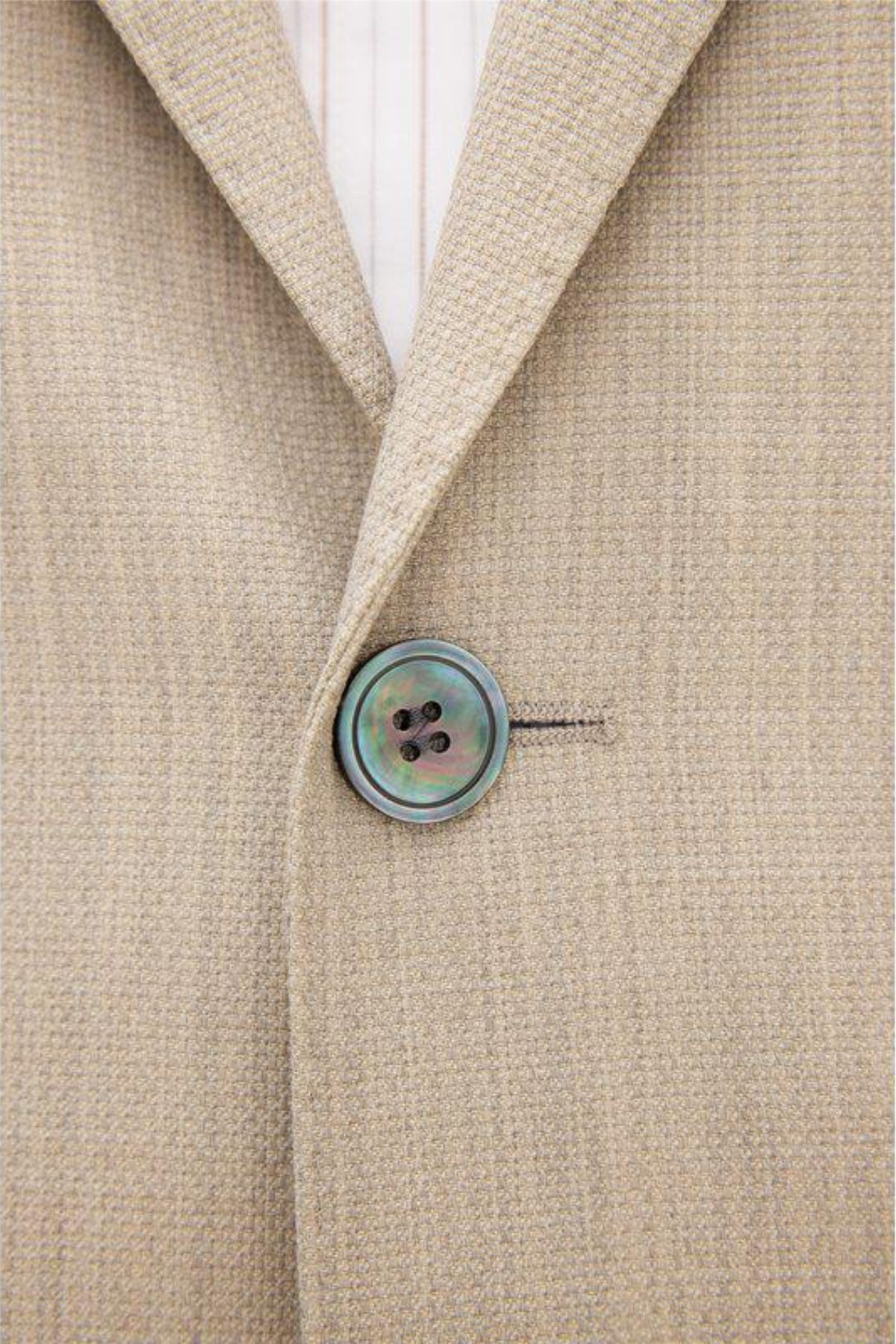 Fogerty Regular Fit Wool Blazer Box Beige