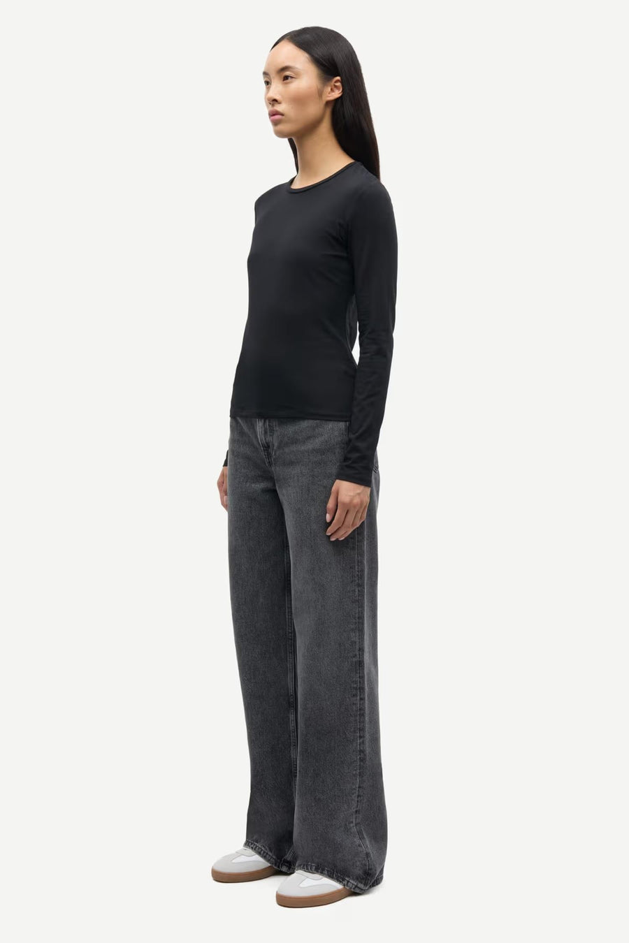 Saesme LS T-Shirt 16122-Black