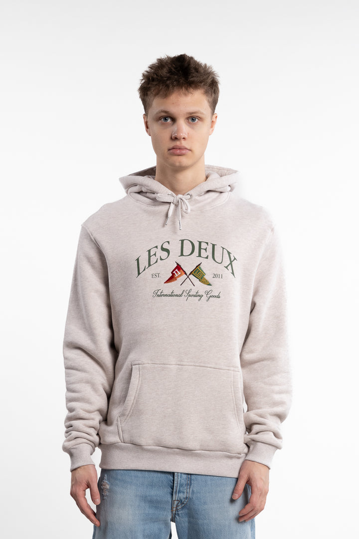 Ivy League Hoodie Oatmeal Melange