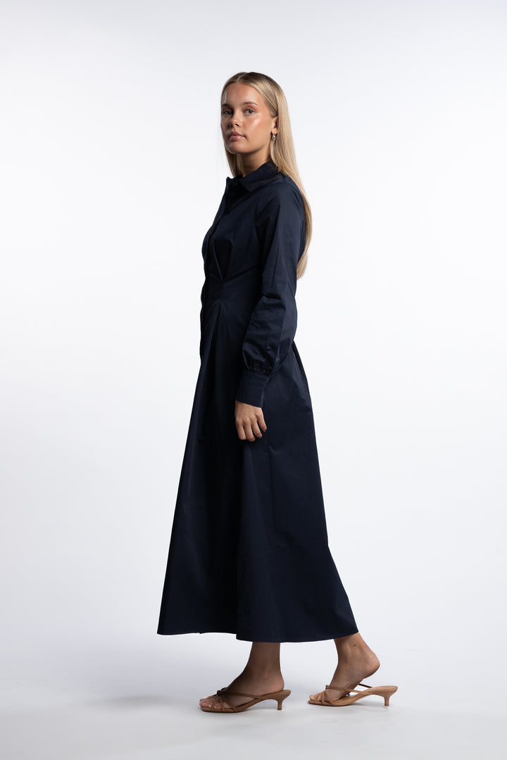 Leandra Dress- Navy