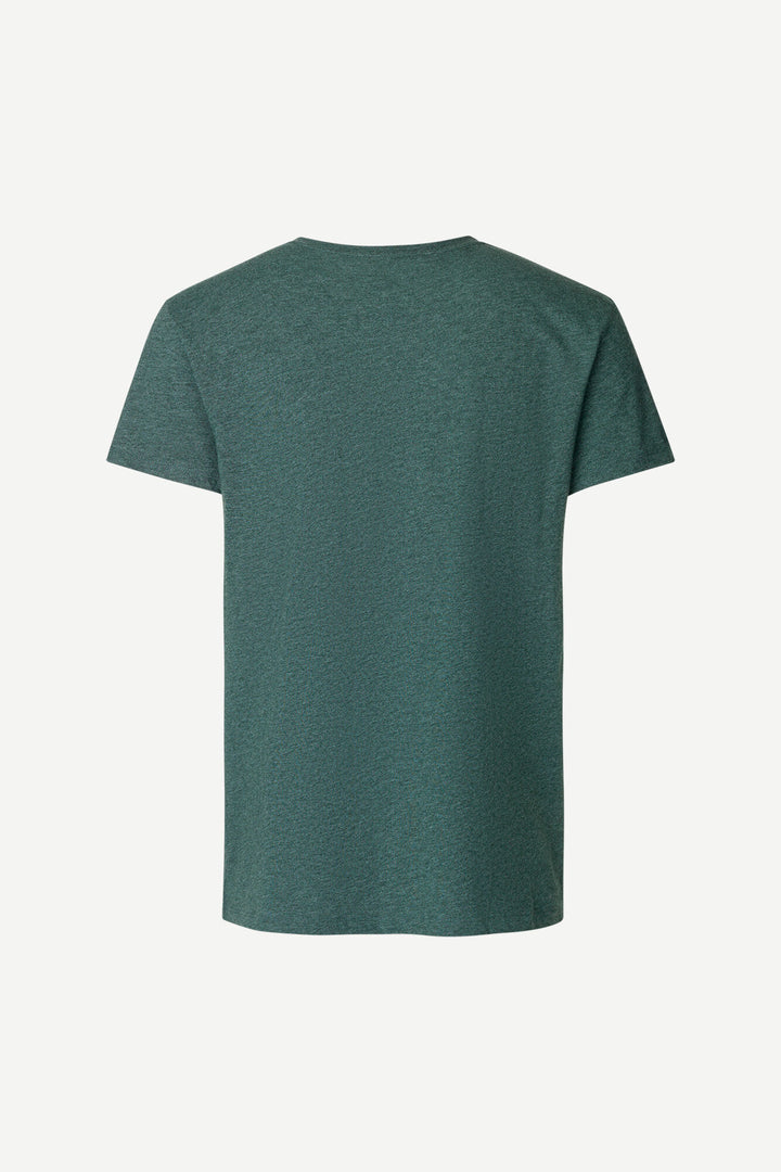 Kronos Round Neck T-Shirt D. Spruce Mel