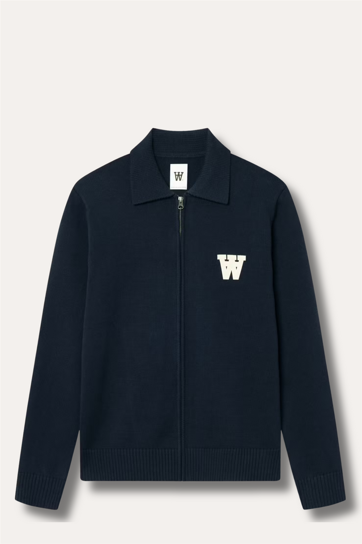 Tay Zipper Cardigan Salute