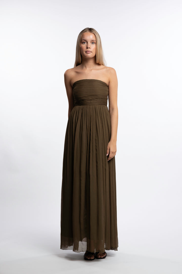 Amalfi Dress- Dark Olive