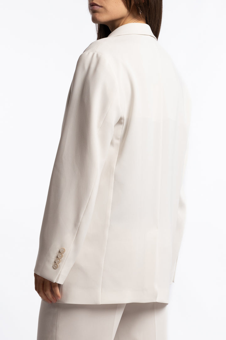 Relaxed Blazer- Ivory