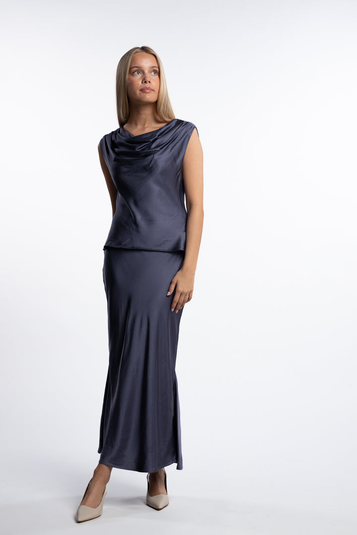 Hyro Skirt- Mid Blue