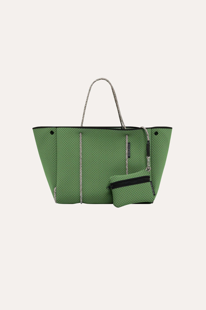 Escape Tote- Ecalyptus/ Sea