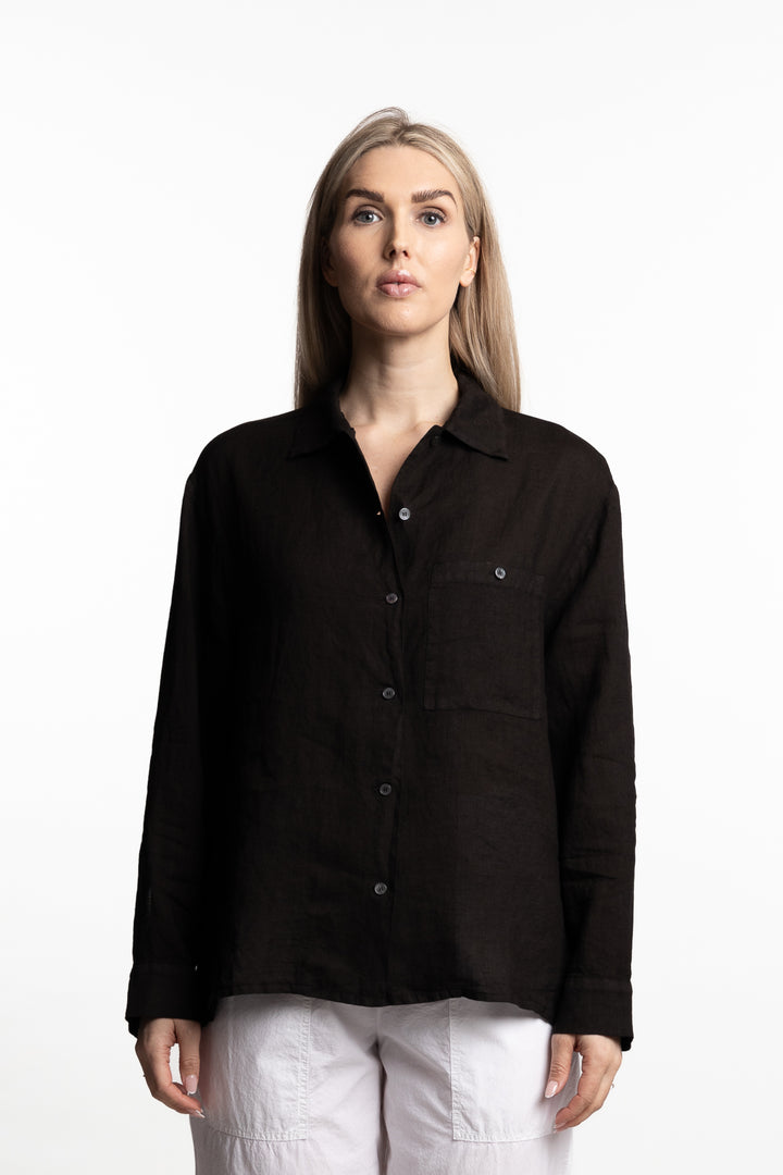 Shirt Cristy Telino- Nero