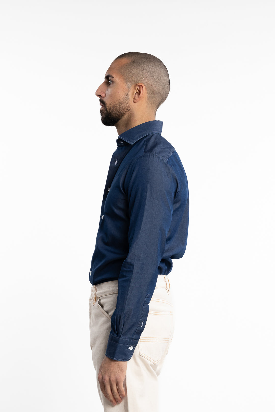 Dandylife Chambray Shirt Scuro