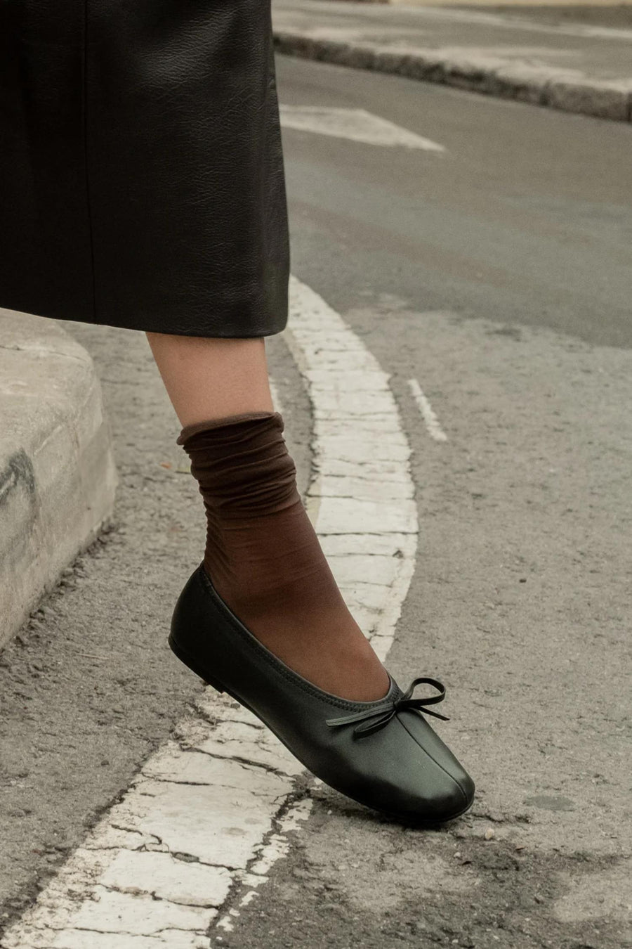 Blaise Black Leather
