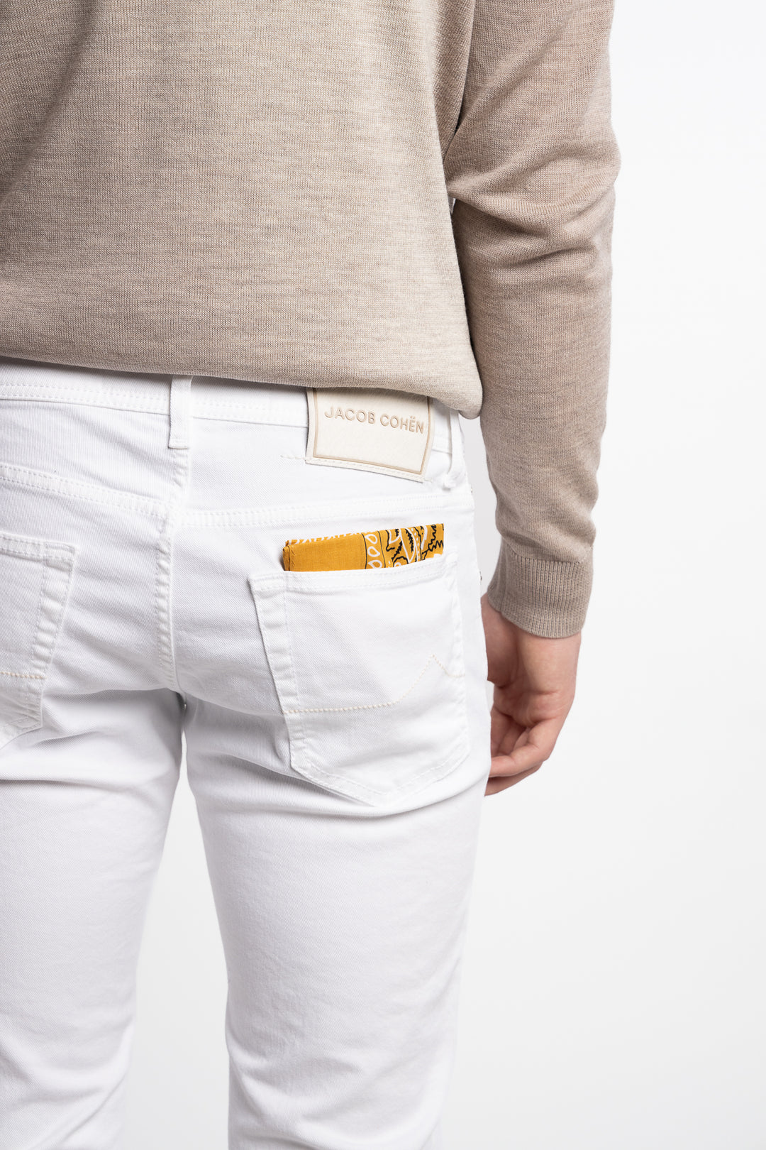 Nick Slim Fit Jeans White