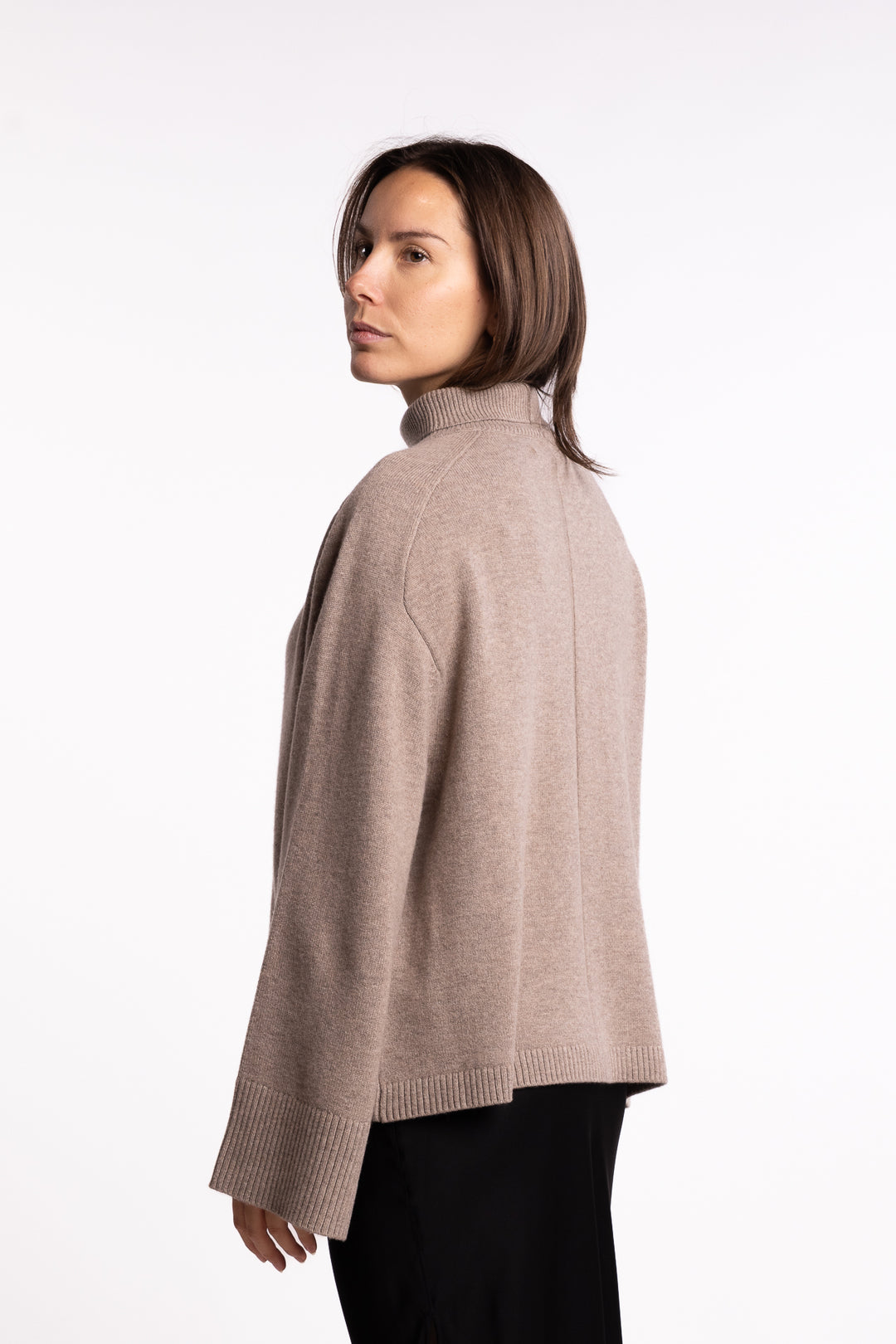 Cape Cod Turtleneck- Wheat