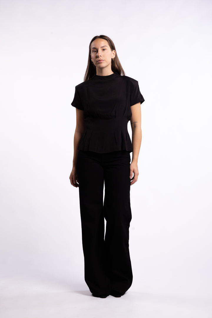 June Blouse - Black