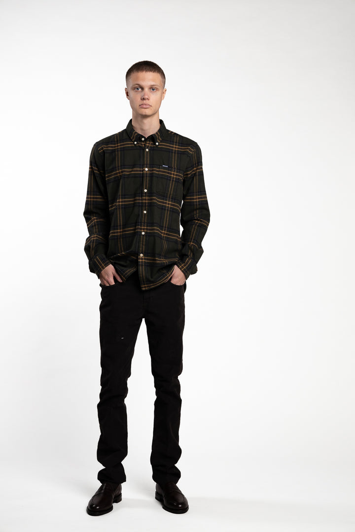 Portdown Tailored Fit Shirt Olive