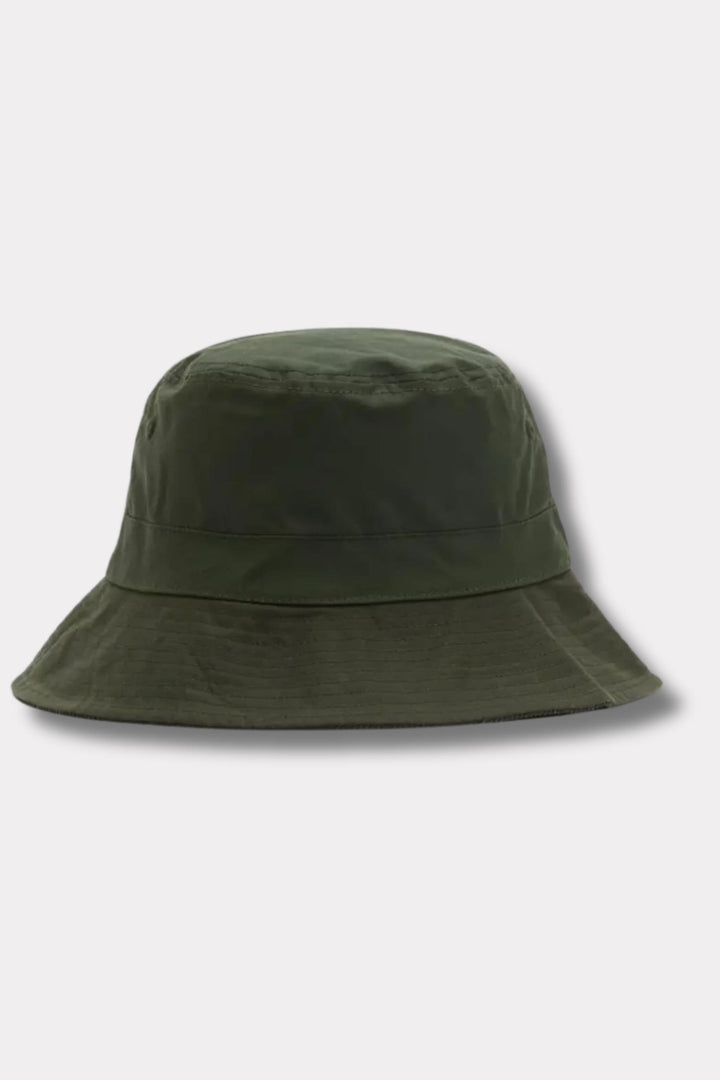 Brackley Wax Bucket Hat- Olive