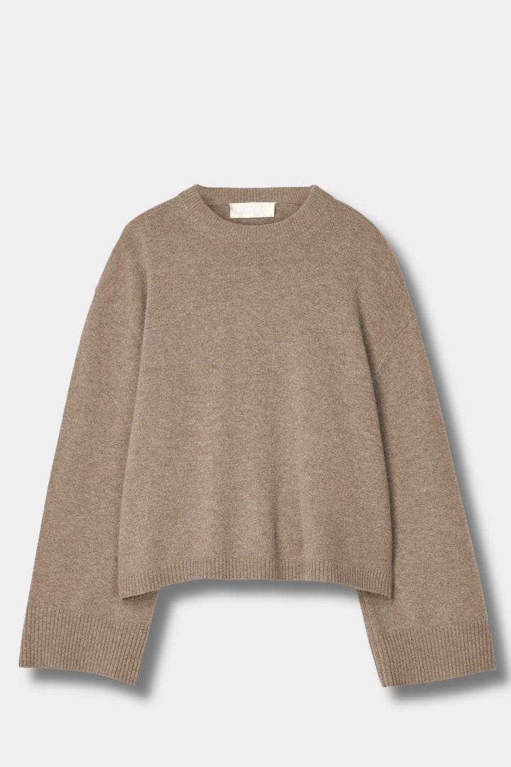 Crewneck Lounge Sweater - Wheat