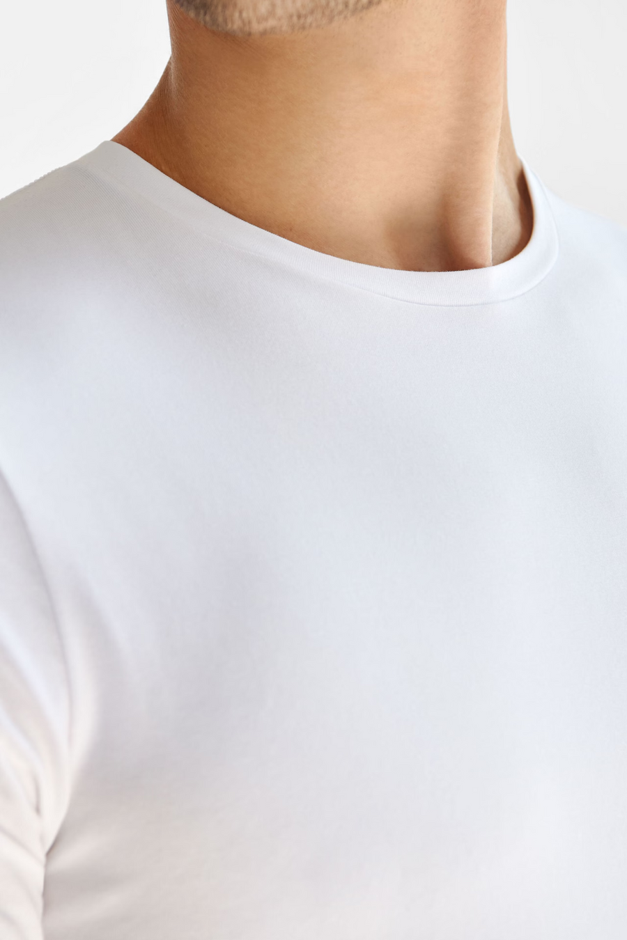 Crew Neck 2-Pack White