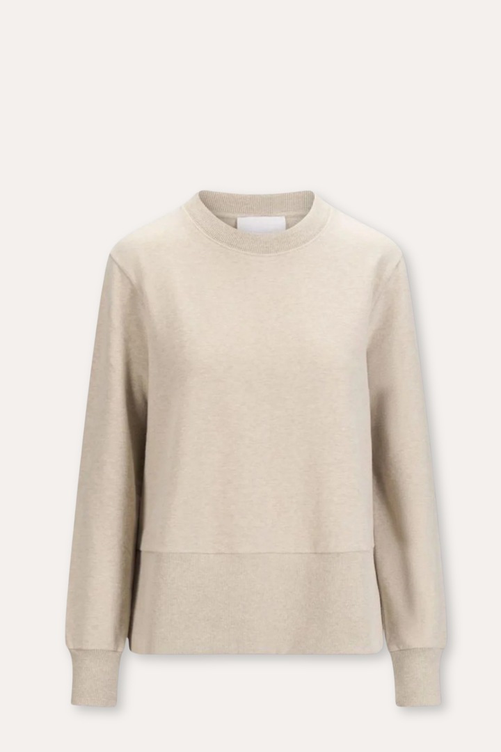 Sadie Sweater- Beige Melange