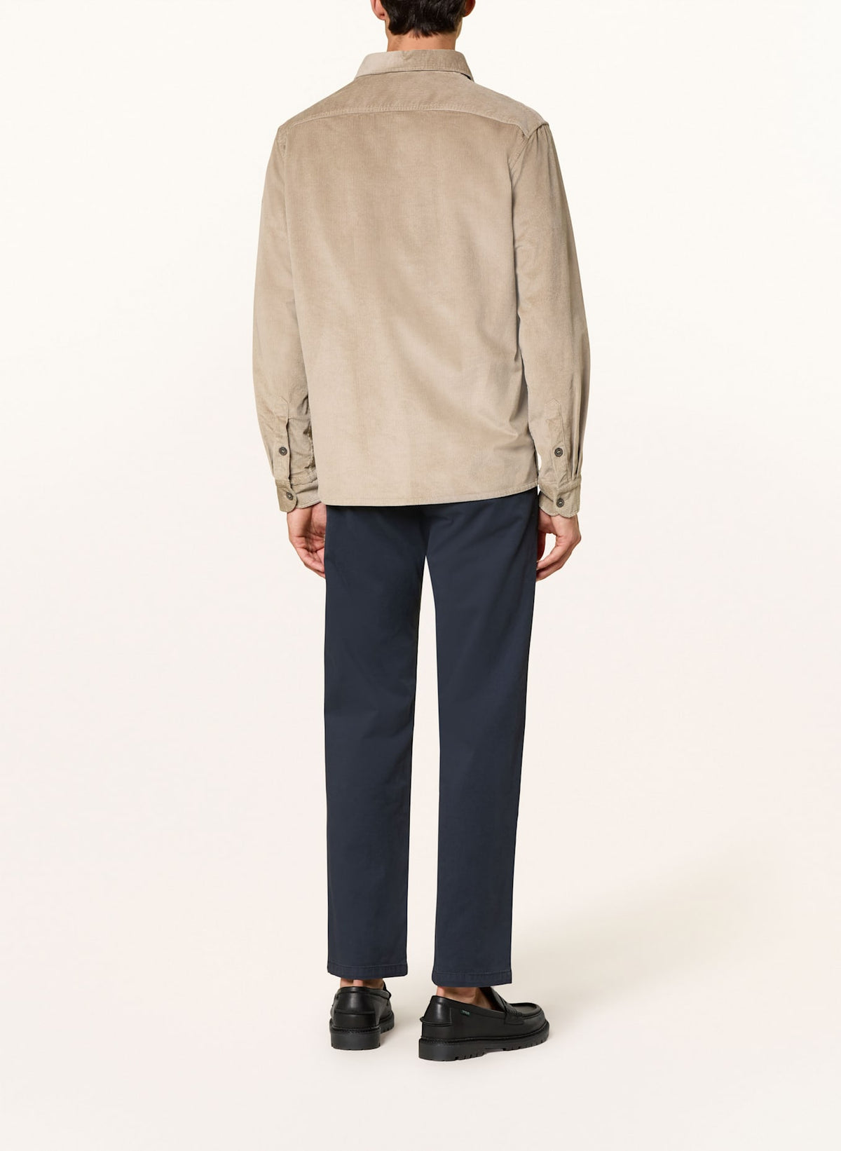 Paul & Shark Corduroy Overshirt Washed Beige
