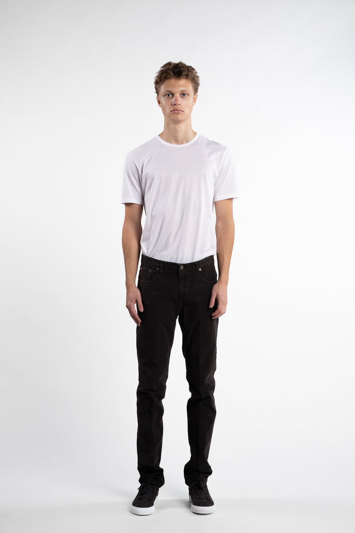 5-Pocket Moleskin Trousers Brown