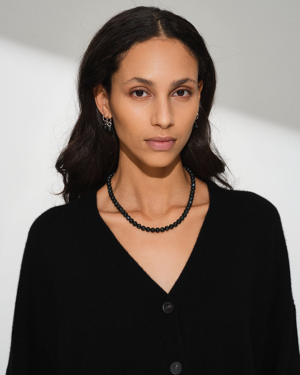 Women's Cove Necklace Larvikite model