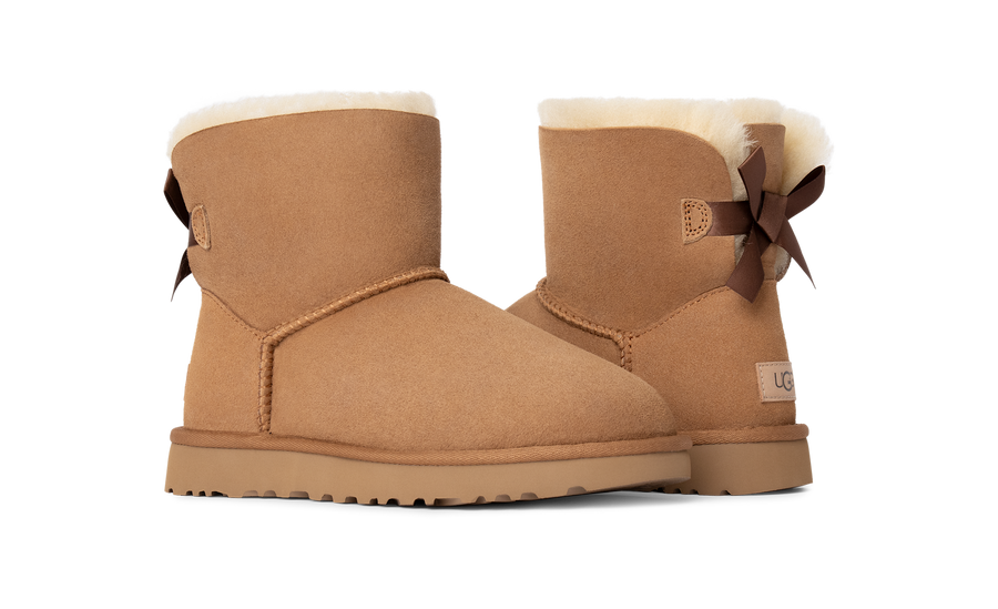 UGG W Mini Bailey Bow II Chestnut