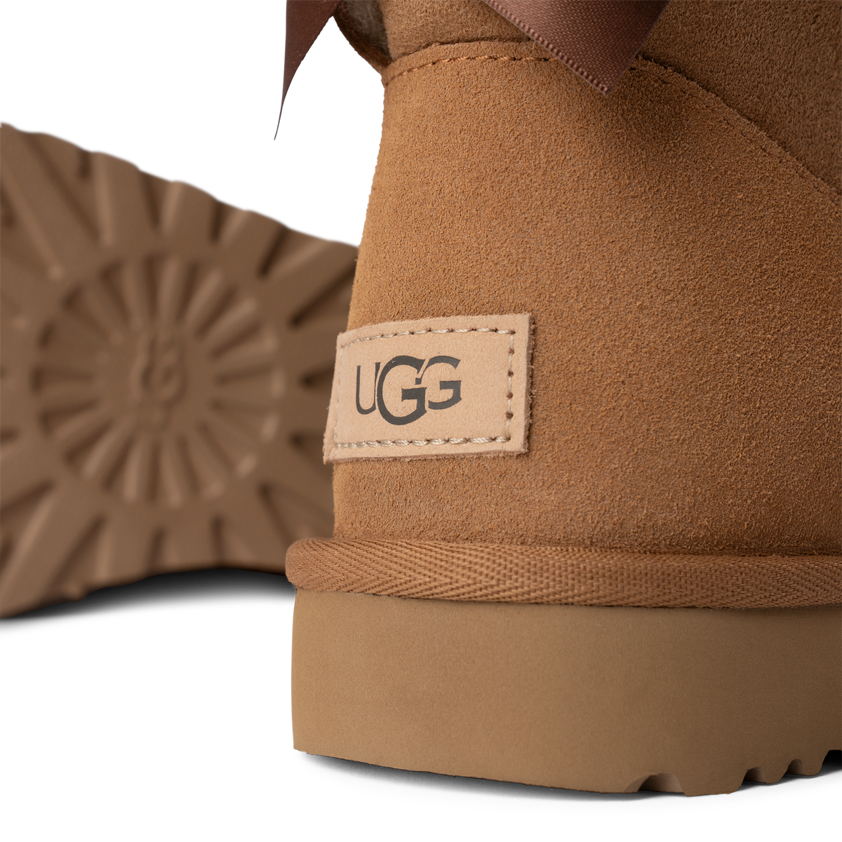 UGG W Mini Bailey Bow II Chestnut