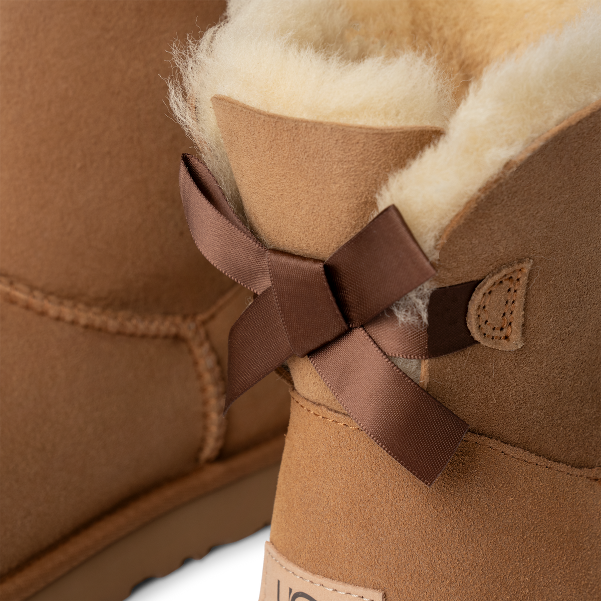 UGG W Mini Bailey Bow II Chestnut