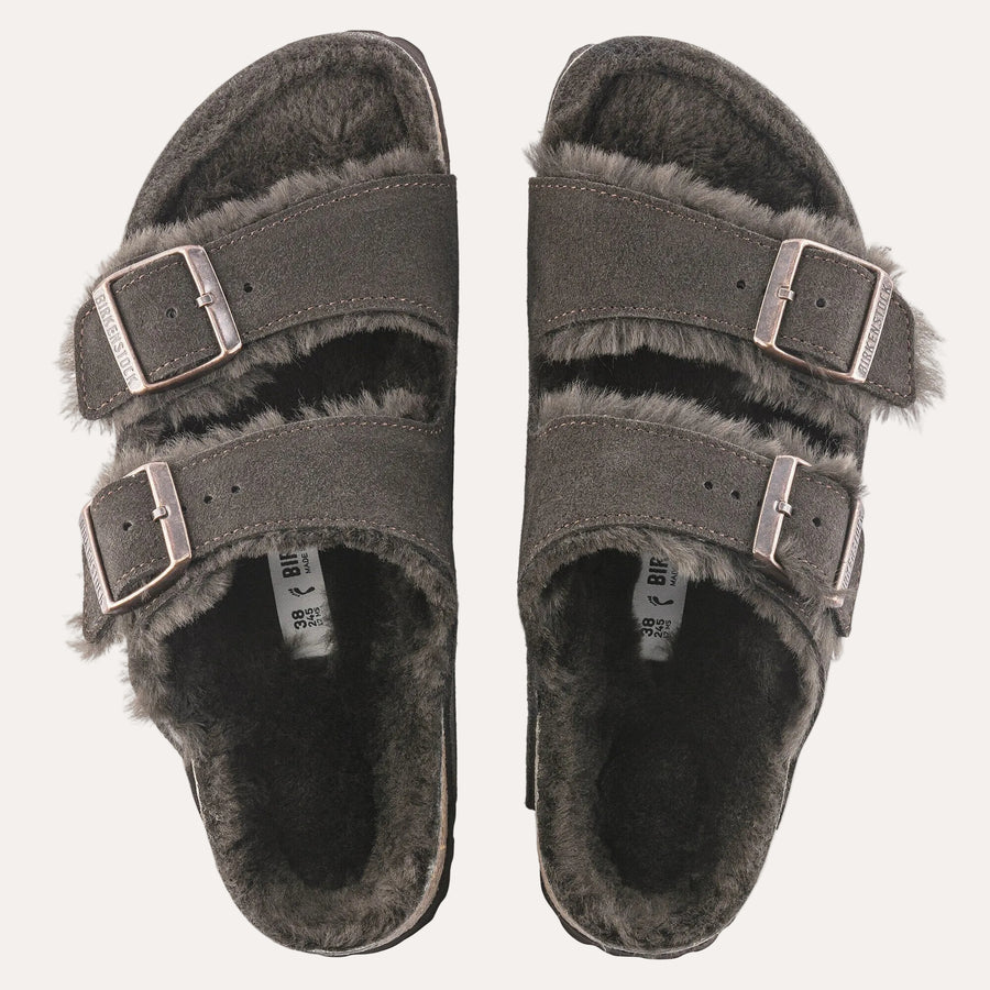 Birkenstock Arizona Shearling LEVE Mocca LAF