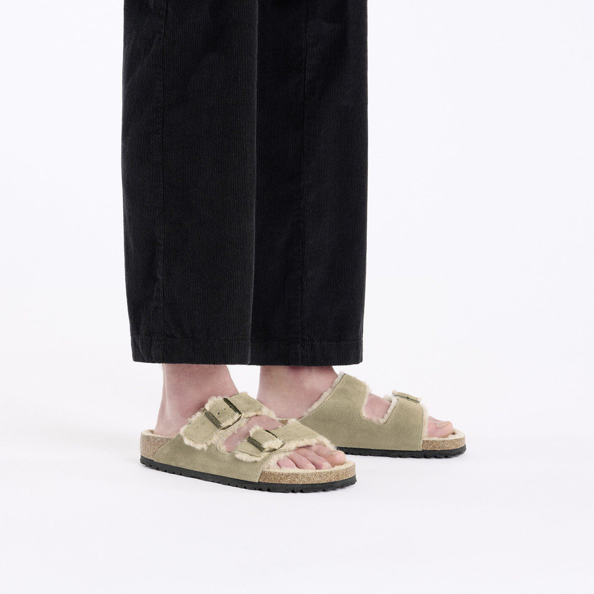 Arizona Shearling LEVE Taupe - model look