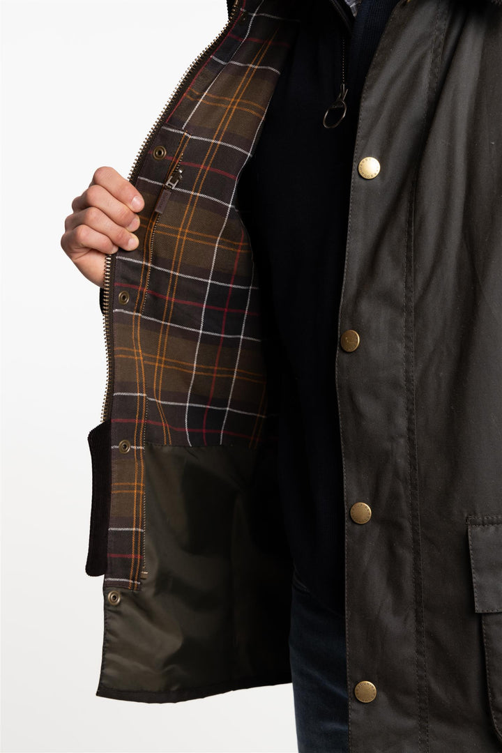 Ashby Wax Jacket Olive