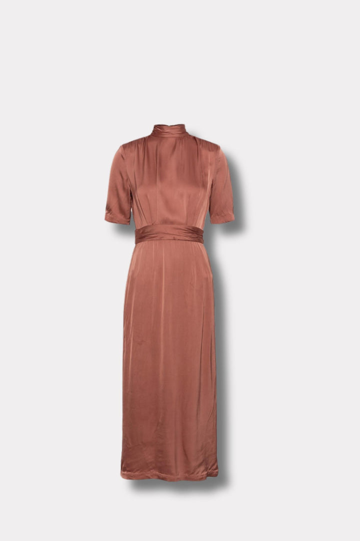 Beronia Dress- Terracotta