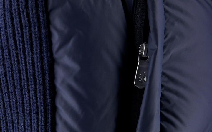 Ridge Knitted Hybrid Dark Navy