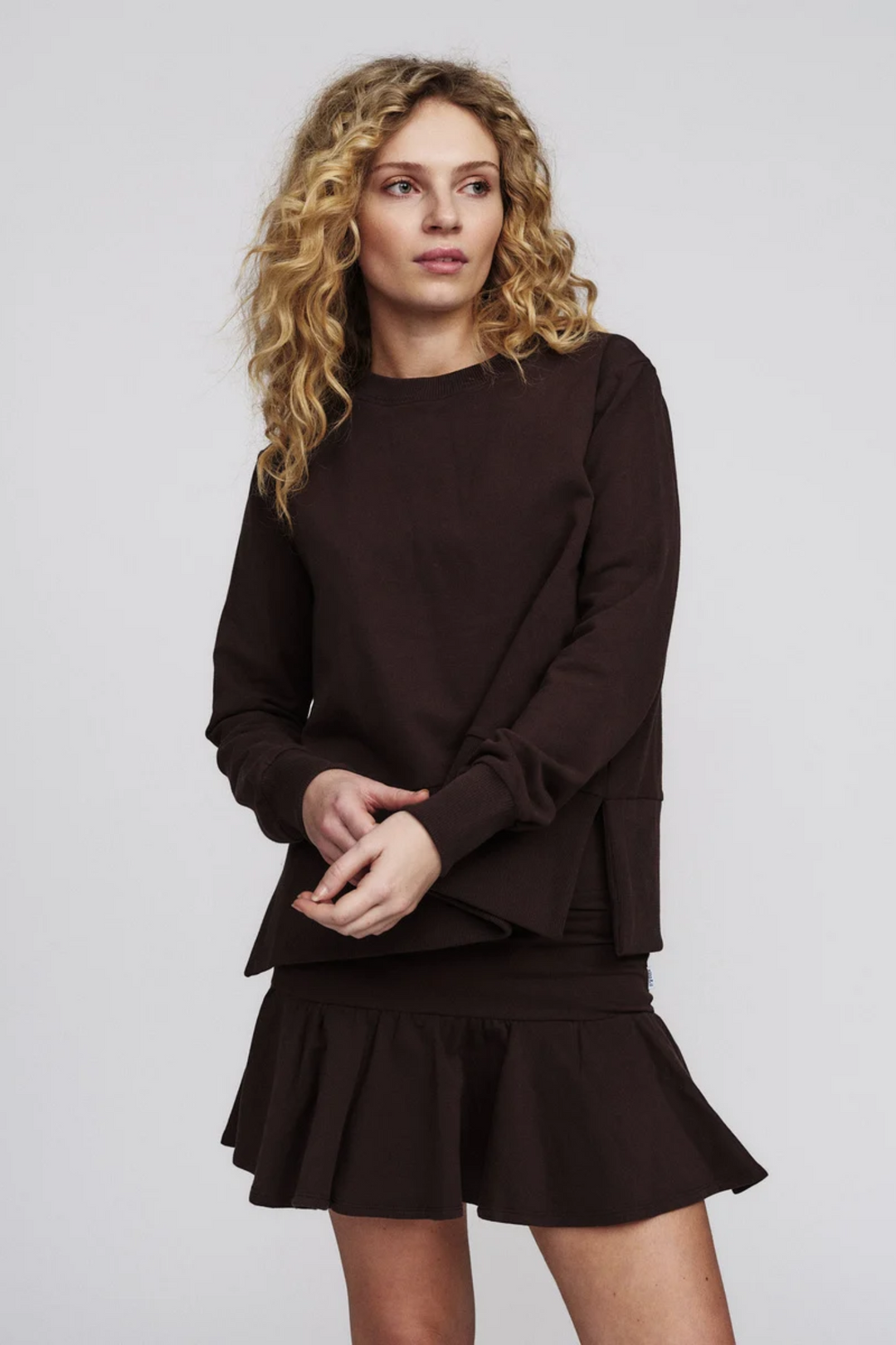 Ginger Skirt- Dark brown