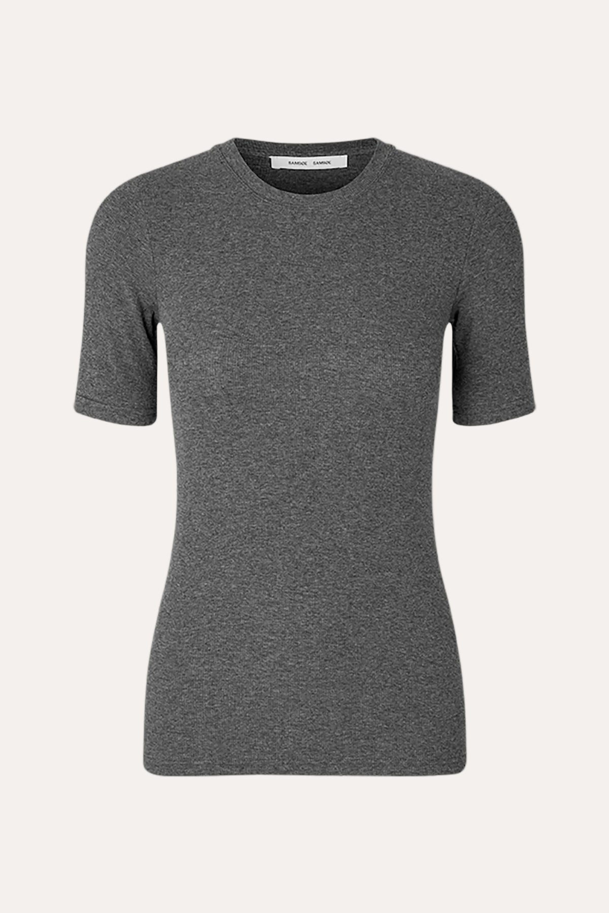 Saalexo T-Shirt 7542- Dark grey mel